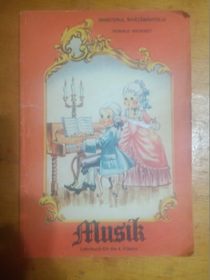 Musik lehrbuch fur die 4.klasse (manual clasa IV lb germana)-Gerhild Wegendt foto