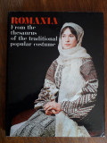 Romania: Tezaurul Portului Popular Traditional, Cusaturi - Carte Arta, Traditii Populare, 1977, 166 Poze