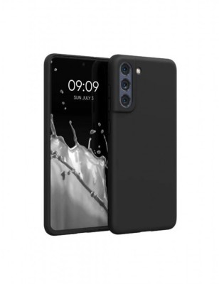 Husa Samsung S21 FE 5G g990 Silicon Matte Negru foto