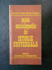 MARCEL D. POPA, HORIA C. MATEI - MICA ENCICLOPEDIE DE ISTORIE UNIVERSALA foto