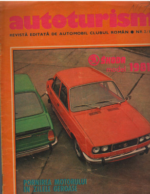 C10321 - REVISTA AUTOTURISM NR 2/1981 PORNIREA MOTORULUI IN ZILELE GEROASE foto