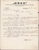 HST A1101 Scrisoare 1937 OREX către academician Victor V&acirc;lcovici