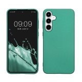 Husa Kwmobile pentru Samsung Galaxy A35, Verde, Silicon, KWM000021PC004C, Carcasa