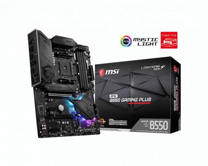 PLACA de BAZA MSI &amp;quot;MPG B550 GAMING PL&amp;quot;, skt AM4, ATX, AMD B550, 4 x DDR4, max. 128 GB, 6 x SATA, 2 x M.2, 7.1, &amp;quot;MPG B550 GAMING PL&amp;quot
