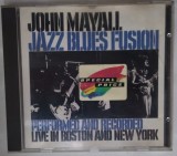 CD ORIGINAL POLYDOR: JOHN MAYALL - JAZZ BLUES FUSION PERFORMED AND RECORDED IN BOSTON AND NY (1972) [w.Blue Mitchell/Clifford Solomon/Larry Taylor+2]