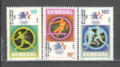 Senegal.1984 Olimpiada de vara LOS ANGELES MS.180 foto