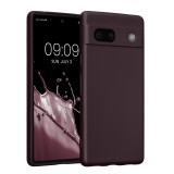 Husa Kwmobile pentru Google Pixel 7a, Visiniu, Silicon, KWM000019YG009C, Carcasa