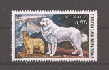 Monaco 1977 - Expoziție internațională de c&acirc;ini, Monte Carlo, MNH, Nestampilat