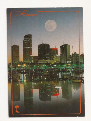 FA24-Carte Postala- SUA - Miami, circulata 1987 foto