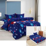 Cumpara ieftin Lenjerie Cocolino 6 Piese Pentru Pat Dublu cu Elastic - XIA233