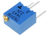 Potentiometru de Montare 22k&Omega; 250mW 15 Ture
