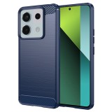 Husa Xiaomi Redmi Note 13 Pro 5G Techsuit Carbon Silicone, albastru