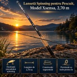 Lanseta Spinning Pescuit Model Xsensa Lungime 2.70m