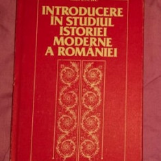 Introducere in studiul istoriei moderne a Romaniei / G. D. Iscru