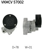 SKF VKMCV 57002 rola intinzator,curea transmisie
