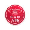 Gel UV 4D plastilina, gel plastart, Global Fashion, A06, 7g, rosu