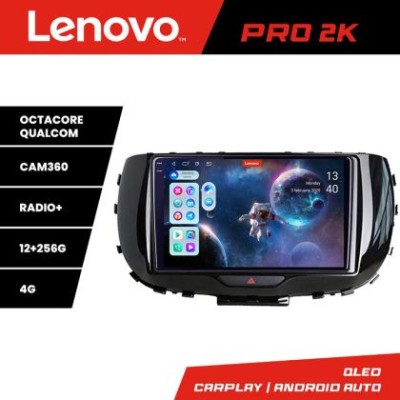Navigatie Kia Soul 2020- Lenovo Kit-soul 8 core QLED 2K 12+256 360 Android Waze USB Navigatie Internet Youtube Radio CarStore Technology foto