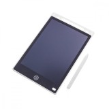 Tableta grafica LCD pentru copii, scris si desenat, 10&Prime;, 25.5 X 17.5 X 0.9 cm, Alba, Oem