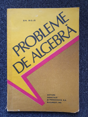 PROBLEME DE ALGEBRA - Boja foto