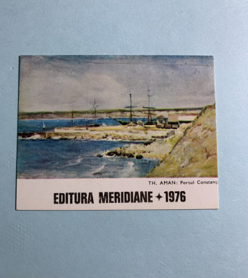 Calendar editura Meridiane 1976 foto