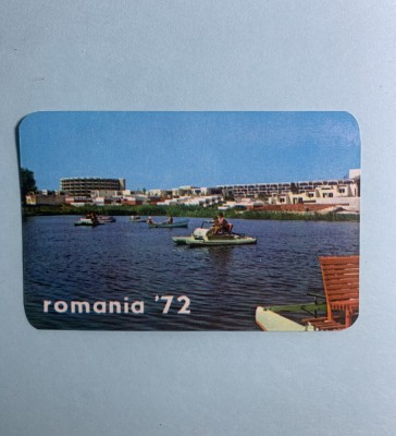 Calendar 1972 turism foto
