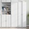vidaXL Dulap &icirc;nalt, alb, 50x42,5x185 cm, lemn prelucrat 3281413