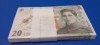 Lot 100 Bancnote 20 lei 2023 UNC Ecaterina Teodoroiu