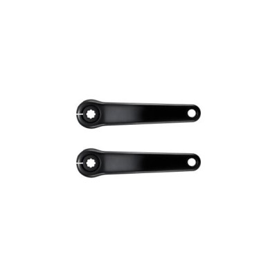 Set brate pedalier Shimano FC E6100, 170 mm, negru Ultimate FactoryBikes foto