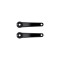 Set brate pedalier Shimano FC E6100, 170 mm, negru Ultimate FactoryBikes