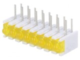 LED Galben 8 Diode 20mA 38&deg; 2.1V 25mcd