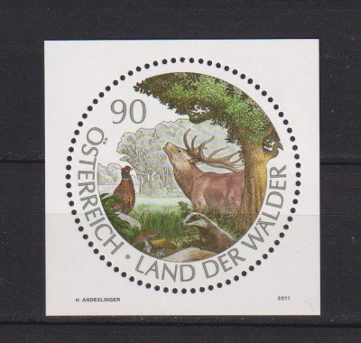 AUSTRIA 2011 FAUNA MI.BL.65 MNH foto