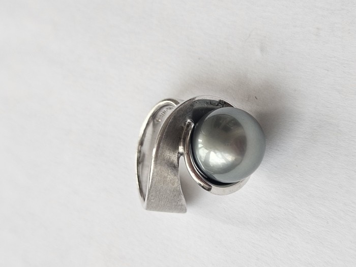 Inel din argint cu perla #3067