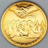 POLONIA 2 ZLOTI / ZLOTE 2011 , POLAND'S PRESIDENCY of EUROPEAN COUNCIL , XF+/ a UNC , KM 777