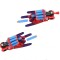 Set doua Manusi lansator cu 14 ventuze din burete SpiderMan, rosu