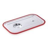 Capac Inox GN 1/1 cu Garnitura Silicon &ndash; pentru Transport
