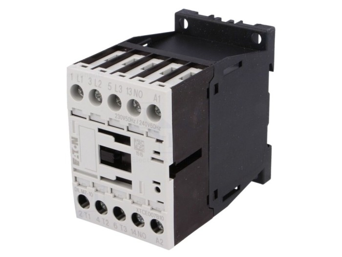 Contactor 3P 230VAC 7A, NO x3