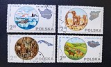 Polonia 1980 - Seria Completă Expediții Științifice Poloneze / Polar, Arheologie, Speologie, Etnologie (Expeditions) 4 Valori Ștampilat - Cod: -SW13
