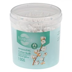 Bețișoare Igienice, Fiorevita, Set 150 Bucăți, Băț Bambus, Cutie Plastic