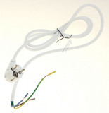 Cablu Alimentare Midea 17476000007384, 1.5m, Alb, Schuko, Compatibil Beko DTC36610W, Masina Spalat Vase/Rufe