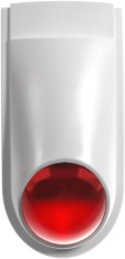 Sirena de exterior pentru sistem de alarma, LED rosu, putere alarma 105 dB