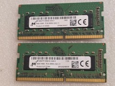 Memorie RAM laptop Micron 8GB DDR4 2400Mhz PC4 SODIMM - MTA8ATF1G64HZ