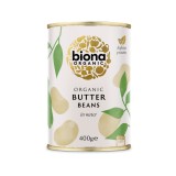 Fasole alba uriasa la conserva bio 400g Biona