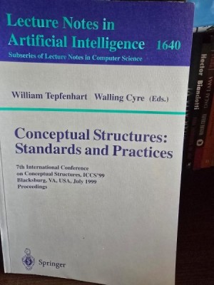 Conceptual structures - Standards and practices - William Tepfenhart, Walling Cyre foto