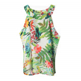 Top cu print exotic