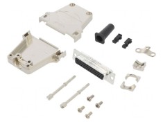 Conector D-Sub HD 44 Pin Mamă Lipire Pe Cablu Gold Flash