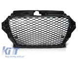 Grila tip RS cu lac negru, potrivita pentru Audi A3 2012-2016 Performance AutoTuning