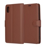 Husa pentru iPhone XR - Techsuit Leather Folio - Brown