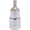 Bit Hexagonal Yato YT-04383, 7mm, Adaptor 1/2&quot;, 55mm, Otel Cr-V, Profesional