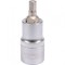 Bit hexagonal Yato YT-04383, 7 mm, cu adaptor 1/2&quot;, 55mm, Cr-V