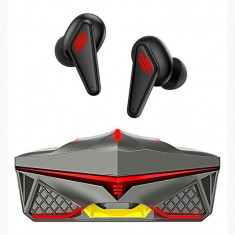 Casti Bluetooth Pentru Gaming Techstar® K98, Bluetooth 5.1, Microfon, Control Prin Atingere, Indicator LED, Rezistente La Apa, Potrivite Pentru Jocuri